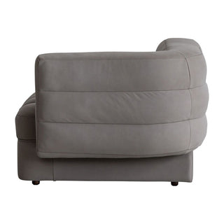 パシフィックソファ 1人掛け 左肘 グレー[tok]