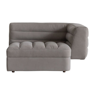 パシフィックソファ 1人掛け 左肘 グレー[tok]