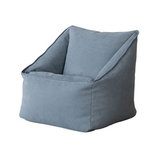 ふんわりと心地よく身体を受け止める、1人掛けのビーズクッションです。