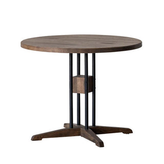 天板は落ち着きのあるミディアムブラウンで木目を際立たせてくれます。