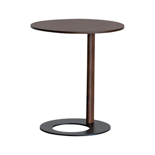 異素材ミックスとミニマルなデザインが魅力のサイドテーブル。