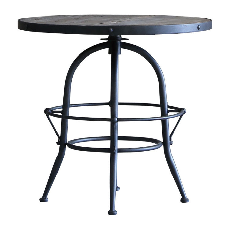 ①美品 クラッシュゲート バッカス ラウンドテーブル 直径65cm 昇降式 ①クラッシュゲート バッカス ラウンドテーブル 直径65cm 昇降式