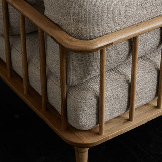 フーバソファ 3人掛け 両肘