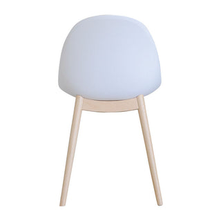 エッグ ダイニングチェア 木脚【2脚セット】