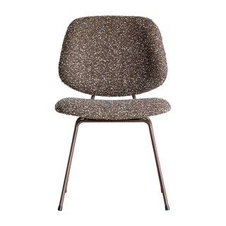 アボック ダイニングチェア 肘無 カラー脚