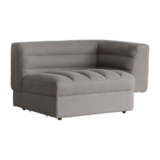 パシフィックソファ 1人掛け 左肘 グレー[tok]