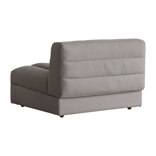 パシフィックソファ 1人掛け 肘無 グレー[tok]