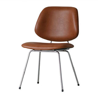 アボック ダイニングチェア 肘無 クロム脚