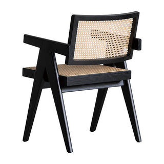 シャドウ ダイニングチェア 肘付