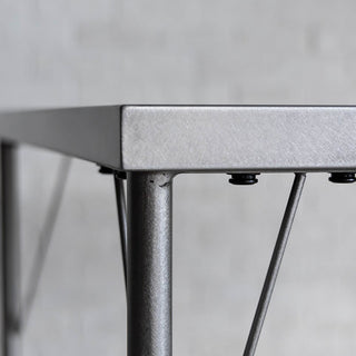 ジプシー ダイニングテーブル 丸脚 ステンレスタイプ[tok]