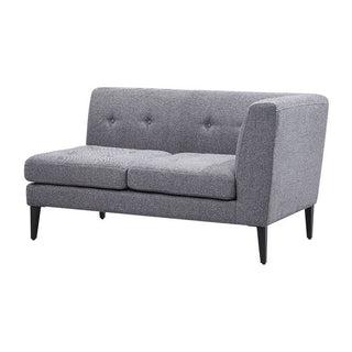 グレスソファ 2人掛け左肘 鉄脚