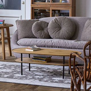 サーボ リビングテーブル 楕円タイプ