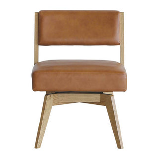 カイン 回転式ダイニングチェア 肘無