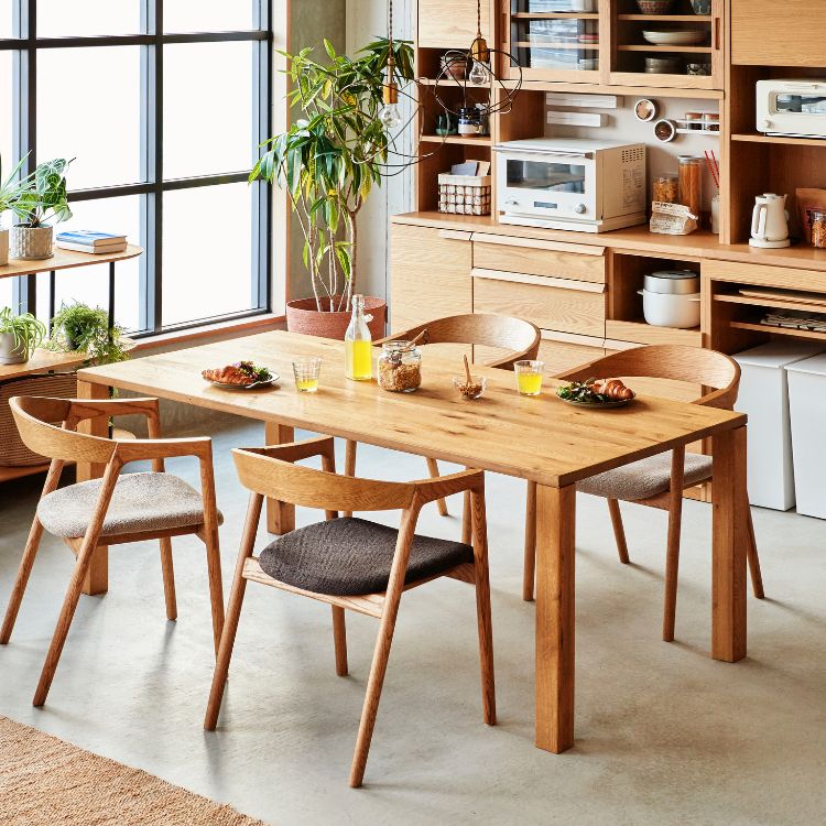 3.5cm] シンク テーブル/脚1型(木細角) | 家具・インテリア通販サイト