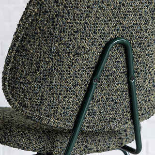 アボック ダイニングチェア 肘付 カラー脚