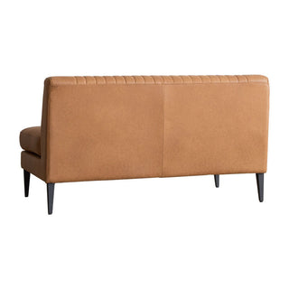 グレスソファ 2人掛け肘無 鉄脚