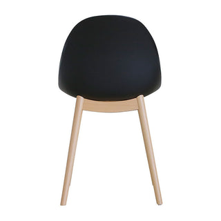 エッグ ダイニングチェア 木脚【2脚セット】