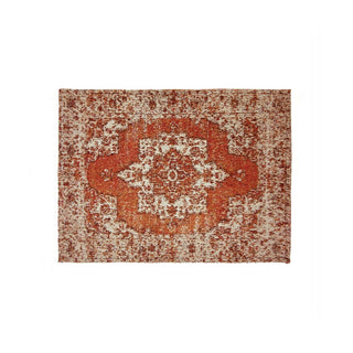 ヴィンテージのようなデザインのバーミリオンオレンジカラーのマット。