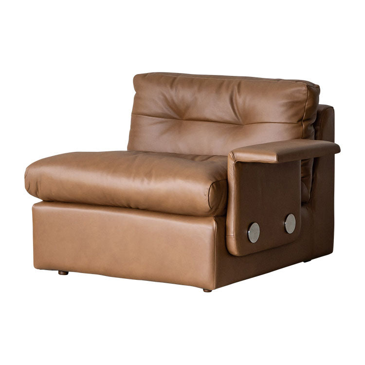 ブロンクスソファ 1人掛け左肘 ブラウン[tok] | 家具・インテリア通販