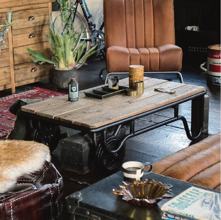 【美品】CRASHGATE　クラッシュゲート　ロージー リビングテーブル オーク ロージー リビングテーブル | 家具・インテリア通販サイト CRASH GATE