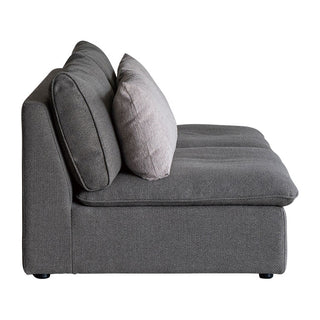 オフトソファ 2.5人掛け GRAチャコールグレー/TIMベージュ