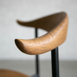 ラウル ダイニングチェア ブラック脚