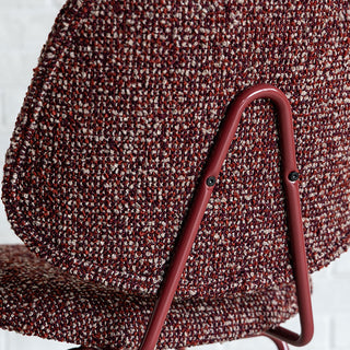 アボック ダイニングチェア 肘無 カラー脚