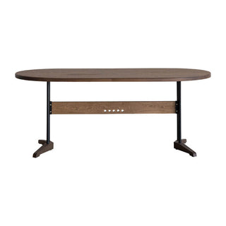 ハクビ ダイニングテーブル 180cm 楕円