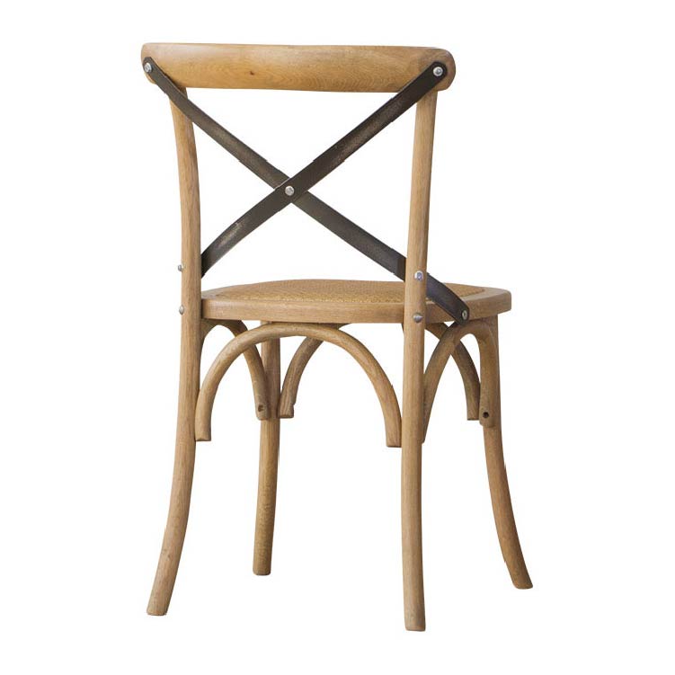 クロスバック ダイニングチェア ライトブラウン | 家具・インテリア