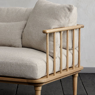 フーバソファ 3人掛け 両肘