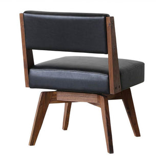 カイン 回転式ダイニングチェア 肘無