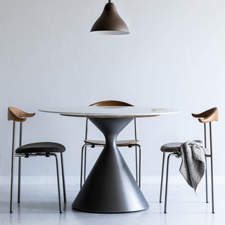 ラウル ダイニングチェア シルバー脚