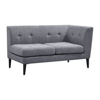 グレスソファ 2人掛け左肘 鉄脚