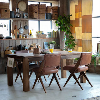 ゼット ダイニングチェア 肘無