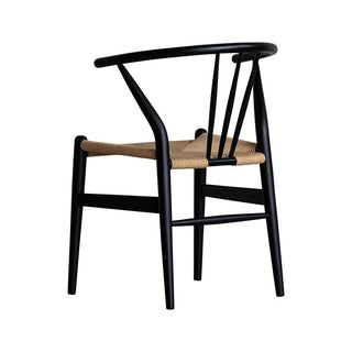 イロハ ダイニングチェア アッシュBK