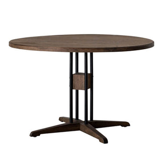 天板は落ち着きのあるミディアムブラウンで木目を際立たせてくれます。