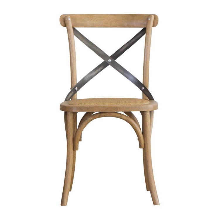 クロスバック ダイニングチェア ライトブラウン | 家具・インテリア
