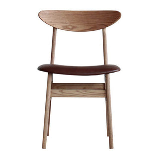 マーク ダイニングチェア 木色ライトブラウン