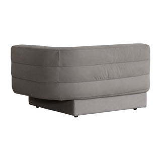 パシフィックソファ 1人掛け 左肘 グレー[tok]