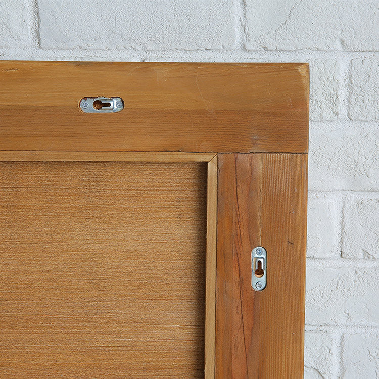 クラッシュゲート オクトミラー パイン古材 160cm 特大 姿見 全身鏡